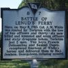 BATTLE OF LENUD'S FERRY REVOLUTIONARY WAR MEMORIAL MARKER