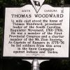 THOMAS WOODWARD REVOLUTIONARY SOLDIER MEMORIAL MARKER