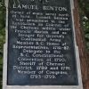 LAMUEL BENTON REVOLUTIONARY SOLDIER MEMORIAL MARKER