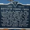 BATTLE OF FISHING CREEK WAR MEMORIAL MARKER