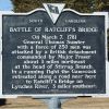 BATTLE OF RATCLIFF'S BRIDGE WAR MEMORIAL MARKER