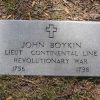 LIEUT JOHN BOYKIN REVOLUTIONARY WAR MEMORIAL CENOTAPH