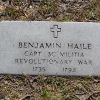 CAPT BENJAMIN HAILE REVOLUTIONARY WAR MEMORIAL CENOTAPH
