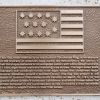 GUILFORD COURTHOUSE FLAG MEMORIAL PLAQUE