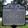 FRANCISCO'S FIGHT REVOLUTIONARY SOLDIER MEMORIAL MARKER
