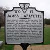 JAMES LAFAYETTE REVOLUTIONARY MEMORIAL MARKER