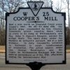 COOPER'S MILL REVOLUTIONARY WAR MEMORIAL MARKER