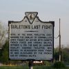TARLETON'S LAST FIGHT REVOLUTIONARY WAR MEMORIAL MARKER