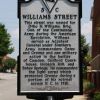 WILLIAMS STREET REVOLUTIONARY WAR MEMORIAL MARKER
