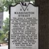 WASHINGTON STREET REVOLUTIONARY WAR MEMORIAL MARKER