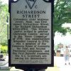 RICHARDSON STREET REVOLUTIONARY WAR MEMORIAL MARKER