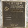 NEVADA COUNTY WAR AND VETERANS WAR ON TERROR MEMORIAL PLAQUE