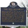 "THE OLD RELIABLES" WAR MEMORIAL MARKER