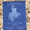 IN HONOR OF JACK V. OLSON MEMORIAL