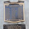 PORTAGE COUNTY WORLD WAR I HONOR ROLL MEMORIAL FLAGPOLE PLAQUE
