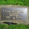 ISAAC REIFSNIDER WAR MEMORIAL CEMETERY STONE