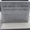 UNITED STATES AIR FORCE MEDAL OF HONOR MEMORIAL DEDICATION STONE