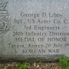 SGT. GEORGE D. LIBBY MEDAL OF HONOR STONE