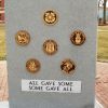 RICE COUNTY CIVIL WAR AND VETERANS MEMORIAL ARMED SERVICES STONE