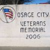 OSAGE CITY VETERANS MEMORIAL ENTRANCE STONE