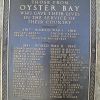 OYSTER BAY WAR MEMORIAL PLAQUE A