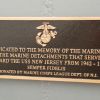 USS NEW JERSEY MARINE DETACHMENTS MEMORIAL PLAQUE