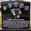 "LEST WE FORGET" VETERANS MEMORIAL FRONT