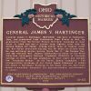 GENERAL JAMES V. HARTINGER WAR MEMORIAL MARKER