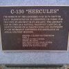 C-130 "HERCULES" MEMORIAL AIRCRAFT PLAQUE
