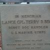 LANCE CPL. TERRY D. BECK WAR MEMORIAL