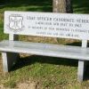 USAF OFFICER CANDIDATE SCHOOL MEMORIAL BENCH A