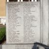 SUMTER COUNTY WORLD WAR II MEMORIAL LEFT PANEL