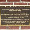 RONNIE EUGENE NORRIS REMEMBRANCE FOUNTAIN PLAQUE