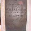 PRIVATE WM. J. HENNESSY WAR MEMORIAL FLAGPOLE PLAQUE