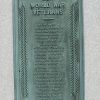 PROSPECT SOLDIERS MEMORIAL HONOR ROLL PLAQUE A