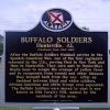 BUFFALO SOLDIERS WAR MEMORIAL MARKER BACK