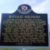 BUFFALO SOLDIERS WAR MEMORIAL MARKER FRONT