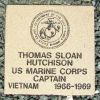 CAPTAIN THOMAS SLOAN HUTCHISON WAR MEMORIAL PAVER