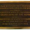 FATHERS OF THE GRAND ARMY OF THE REPUBLIC MEMORIAL PLAQUE