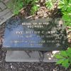 PVT. WILLIAM C. MAY MEDAL OF HONOR MEMORIAL PLAQUE