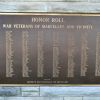 MARCELLUS AND VICINITY WAR VETERANS HONOR ROLL MEMORIAL PLAQUE