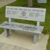 ALL GAVE SOME, SOME GAVE ALL WAR MEMORIAL BENCH