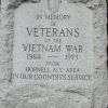 HORNELLSVILLE WAR VETERANS MEMORIAL STONE F
