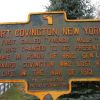 FORT COVINGTON, NEW YORK WAR MEMORIAL MARKER