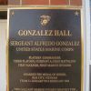 SERGEANT ALFREDO GONZALEZ MEDAL OF HONOR MEMORIAL PLAQUE