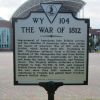 THE WAR OF 1812 MEMORIAL MARKER
