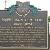 MCPHERSON CEMETERY MEMORIAL MARKER
