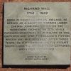 RICHARD WALL WAR MEMORIAL PAVER