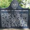 THE DEAD OF PRAIRIE GROVE MEMORIAL MARKER