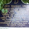 28TH REGIMENT USCT WAR MEMORIAL MARKER
